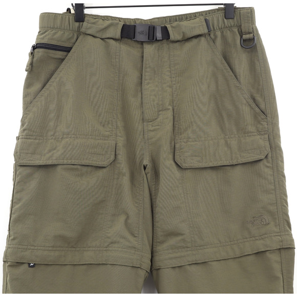 The North Face Men's Convertible Cargo Hiking Pants Khaki Tan Sz M - Picture 4 of 16